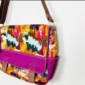 SOLD Fossil Key-Per Messenger Bag